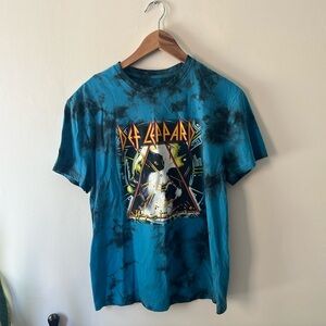 Def Leppard Tie-Dye Shirt